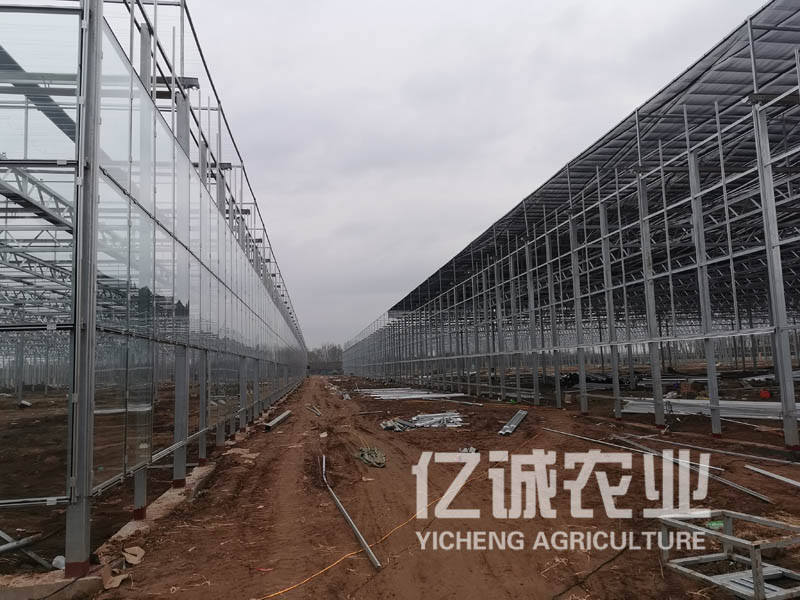 智能溫室大棚建設在施工時遭遇暴雨天怎么辦？